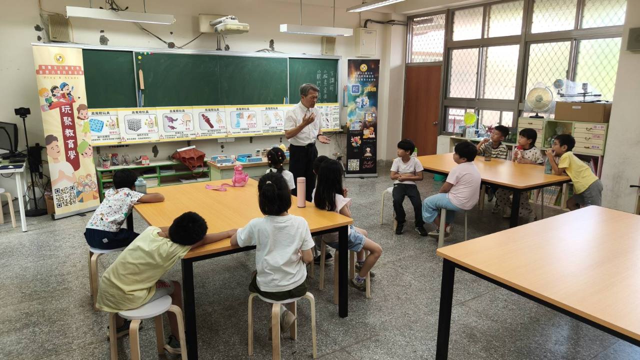 直潭國小學生參與傷害預防課程